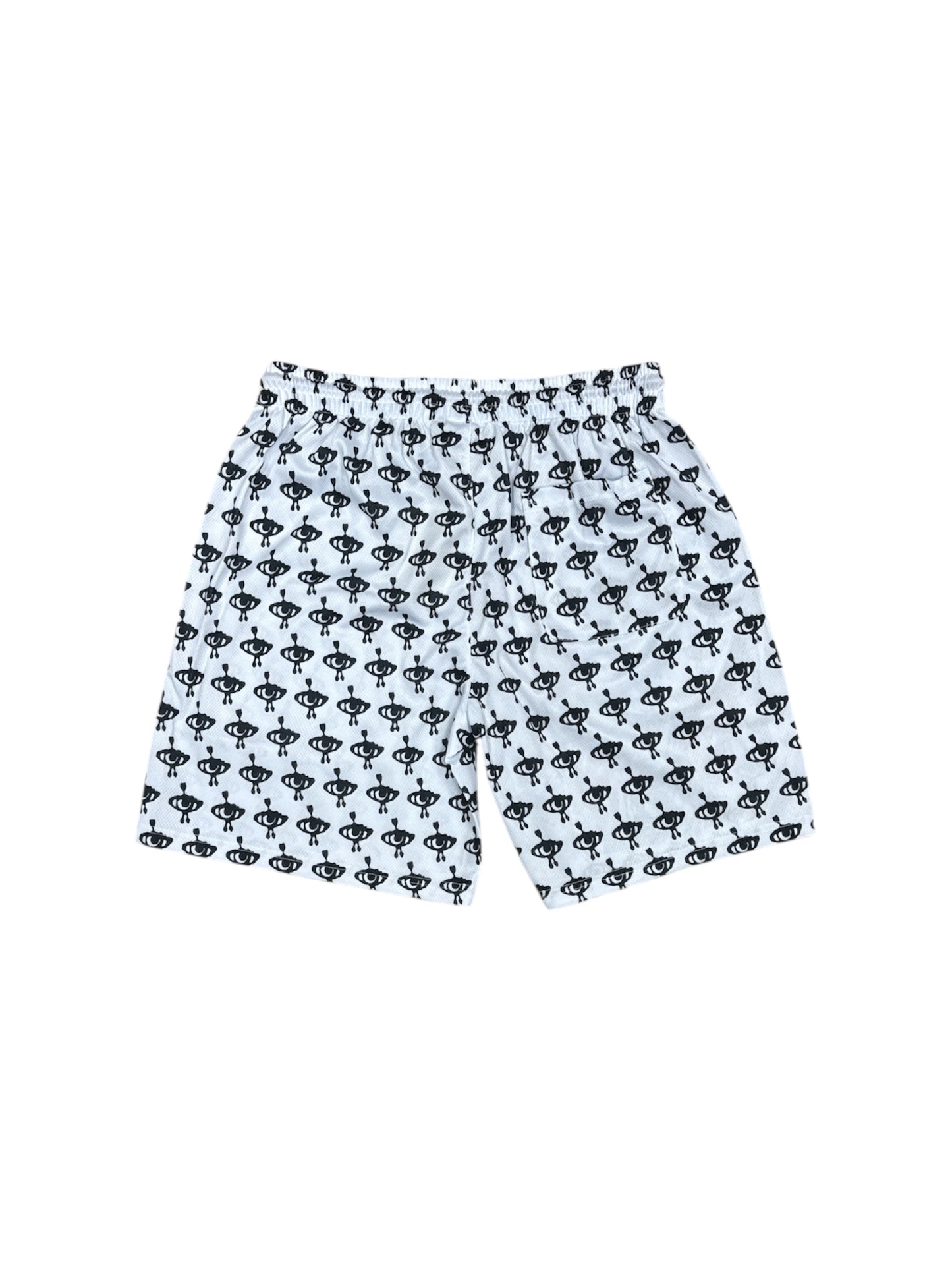 Red Lips Mesh Shorts