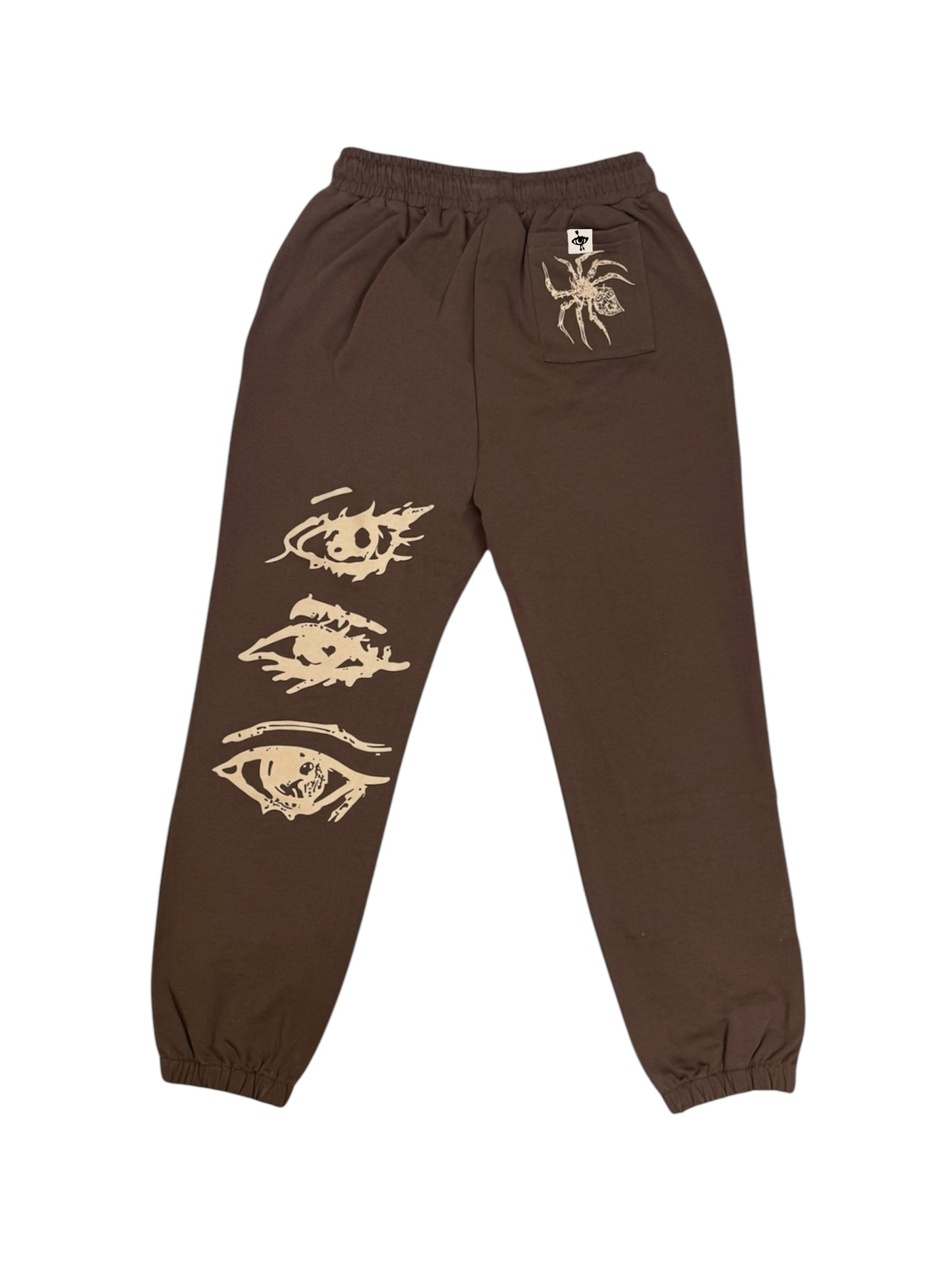 Spider Pants Brown & Cream