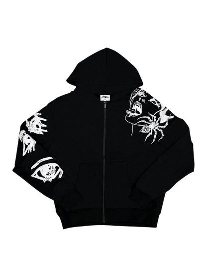 Spider Hoodie (Black)