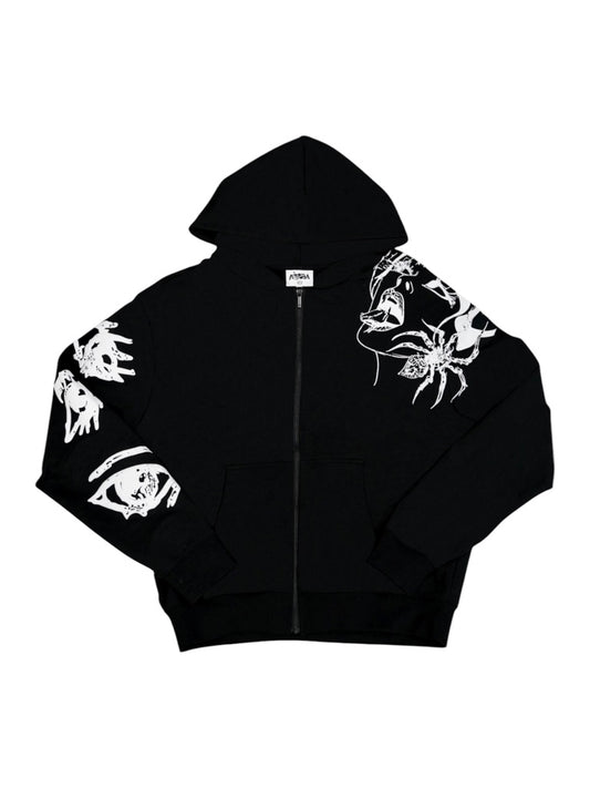 Spider Hoodie (Black)