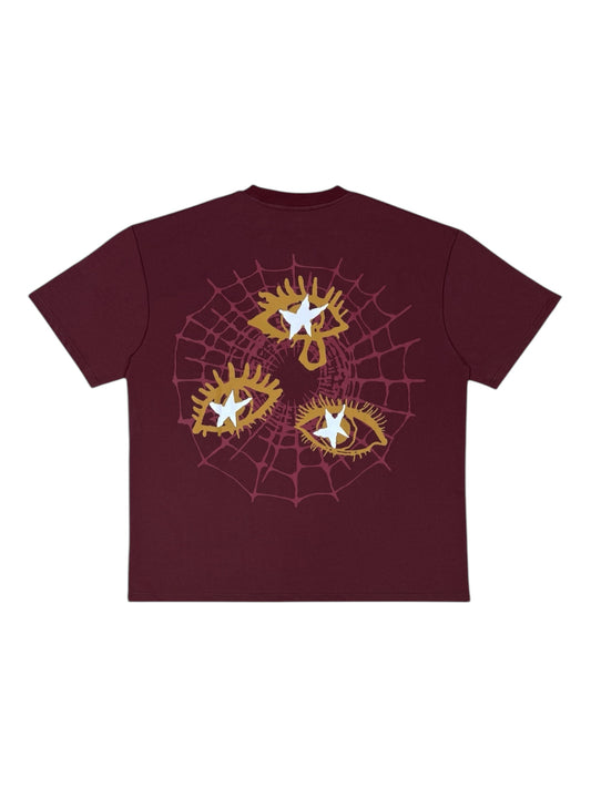 Wake Up T-shirt Burgundy