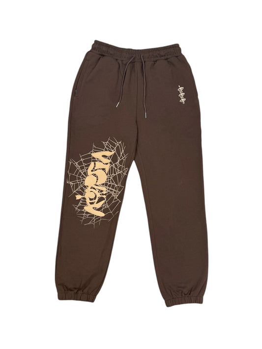 Spider Pants Brown & Cream