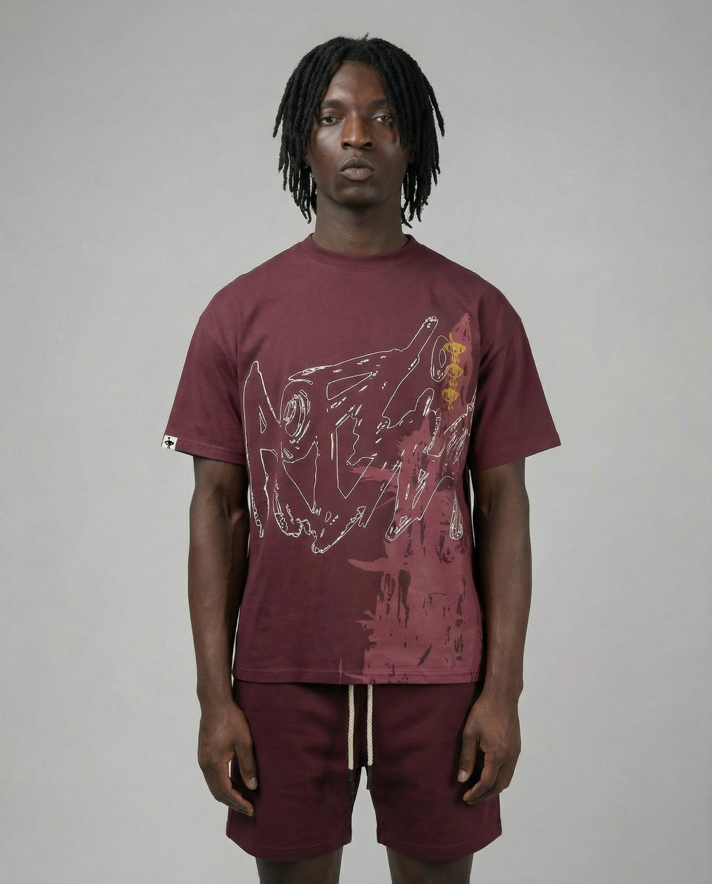 Wake Up T-Shirt Burgundy